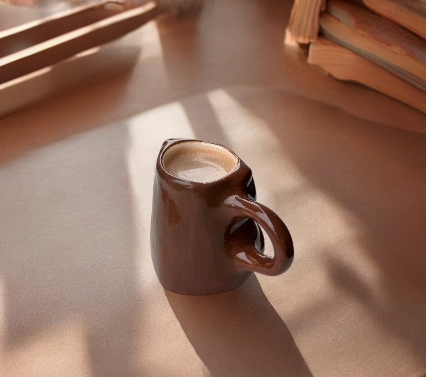 Baykuş Kahve Fincanı