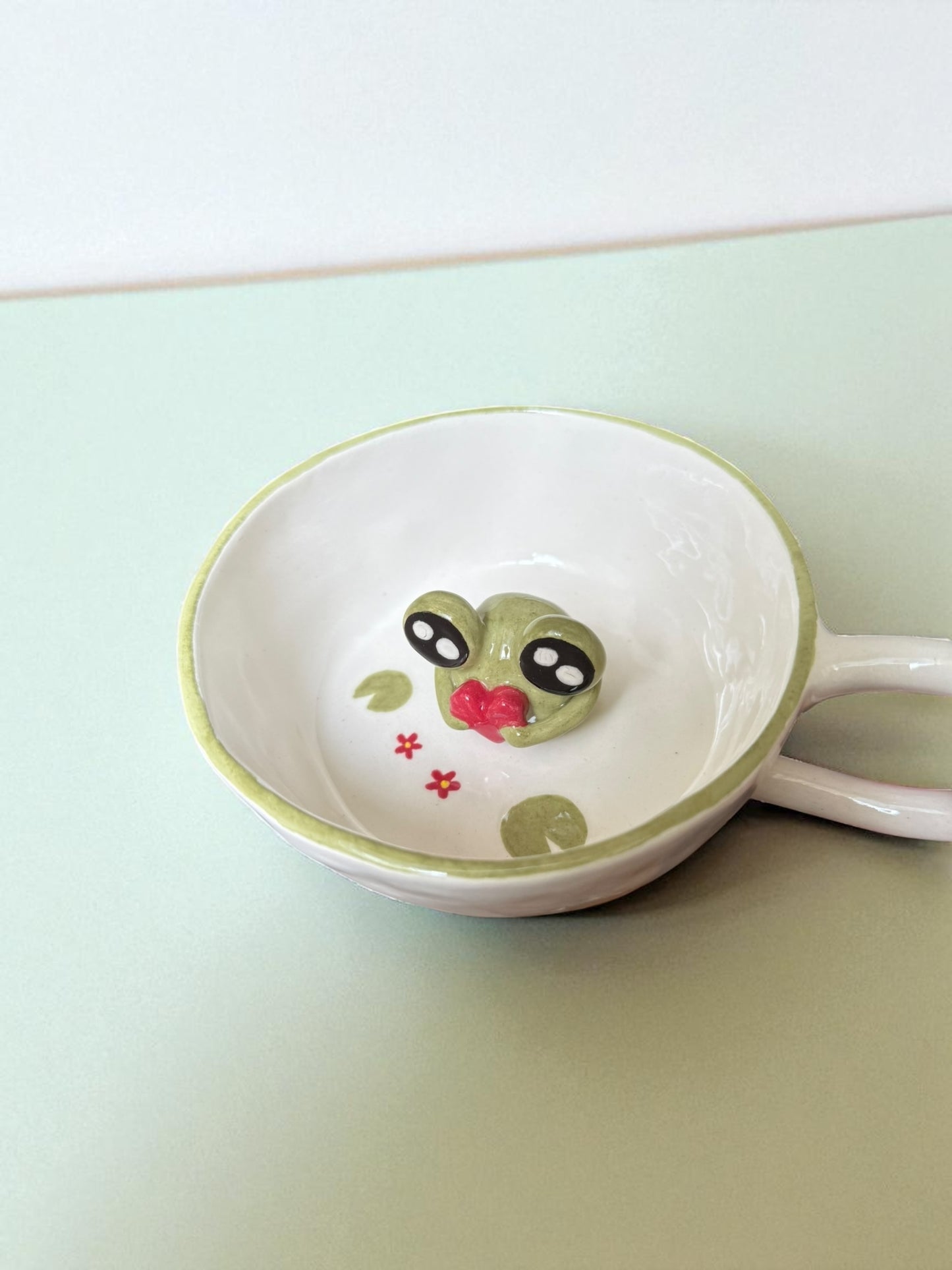 Tiny Frog Ceramic Mug