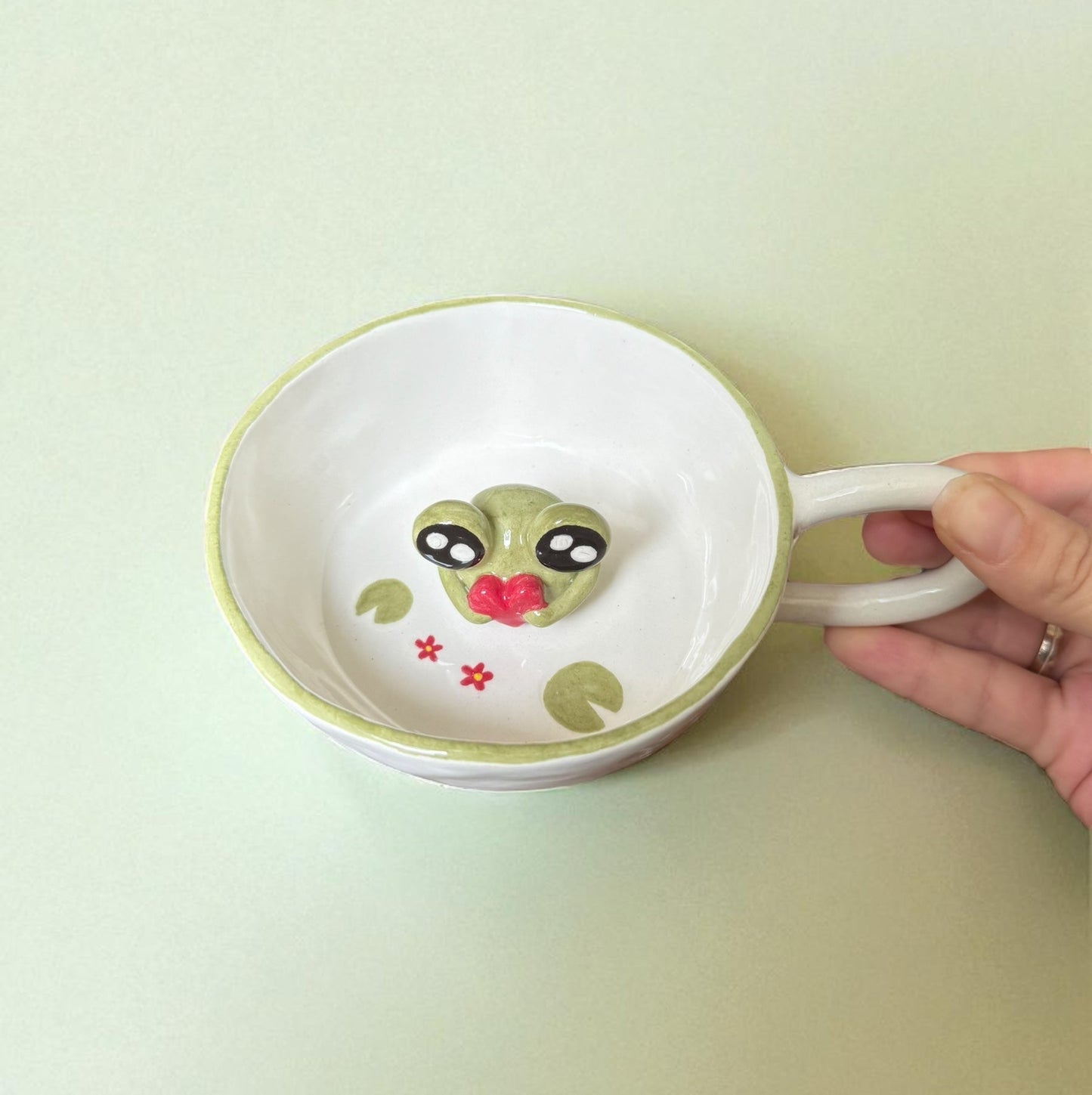 Minik Kurbağa Seramik Mug