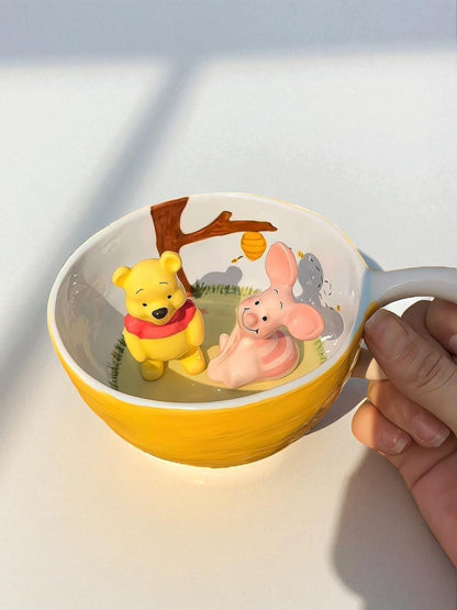 Winnie ve Piglet Seramik Mug