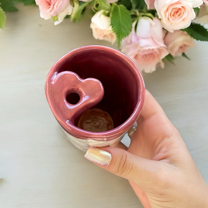 Sip Rose Mug (Cam Pipet Hediyeli💜)