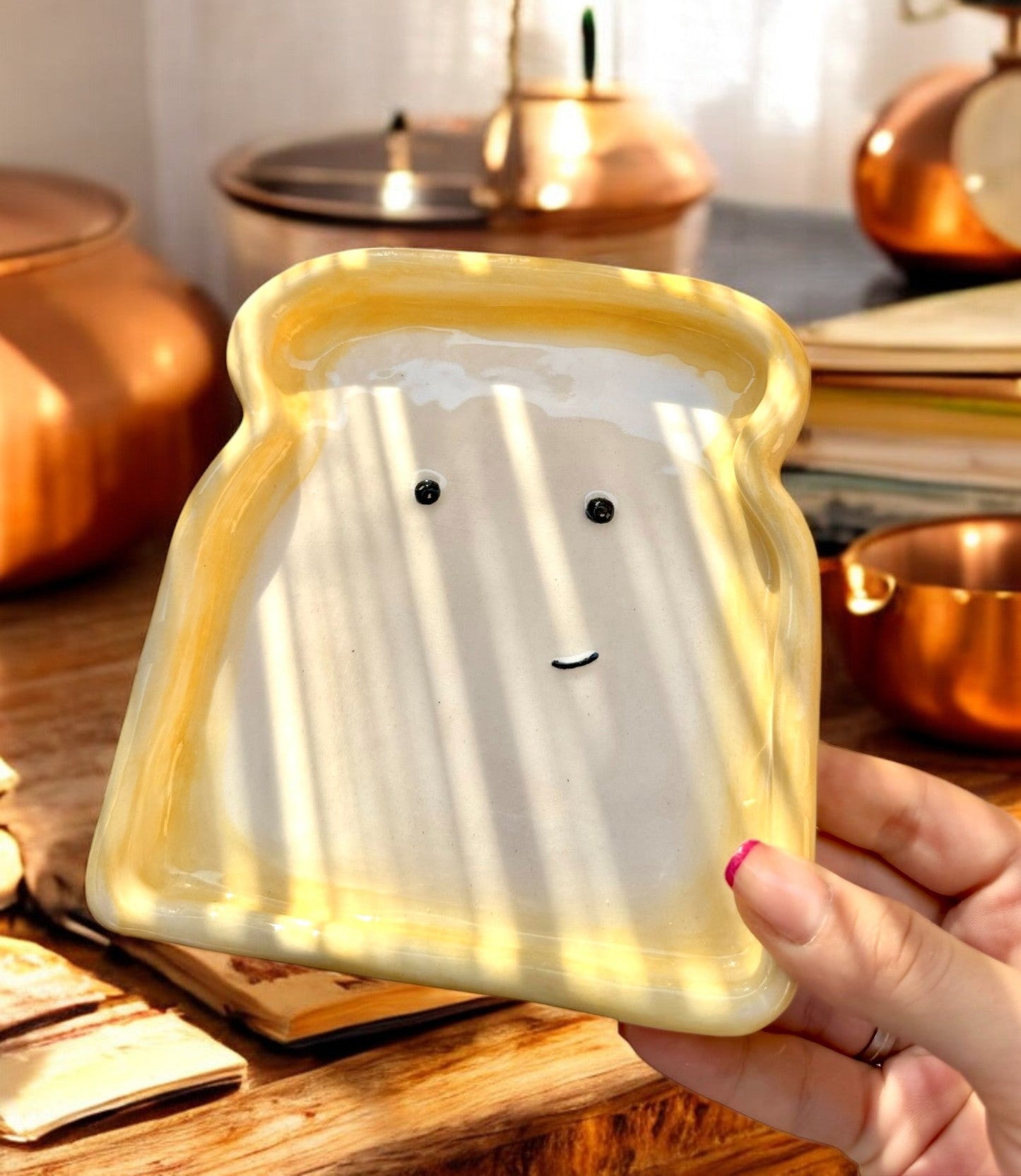 Tost Makinesi ve Ekmekler 3’lü Set