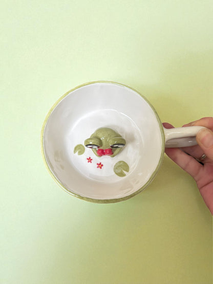 Minik Kurbağa Seramik Mug