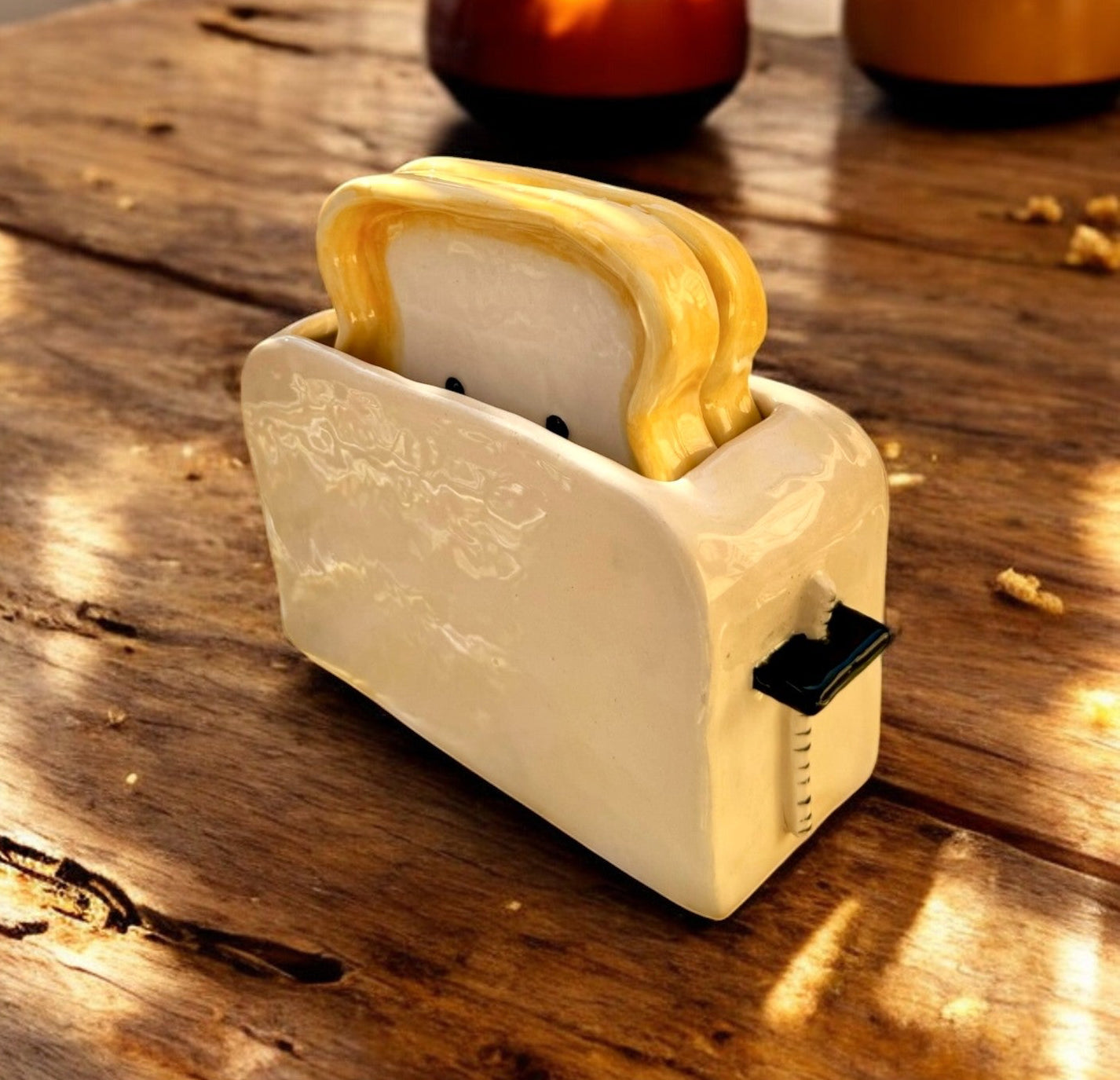 Tost Makinesi ve Ekmekler 3’lü Set