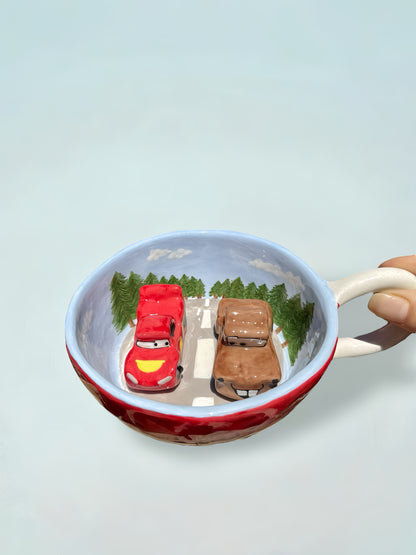 Mcqueen ve Mater Seramik Mug