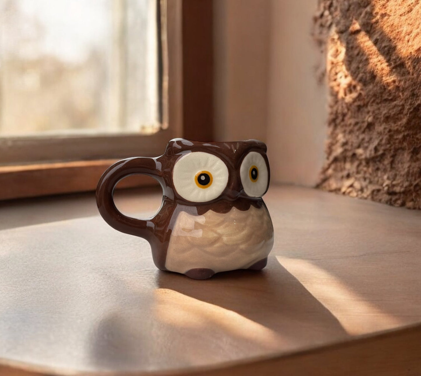 Baykuş Kahve Fincanı